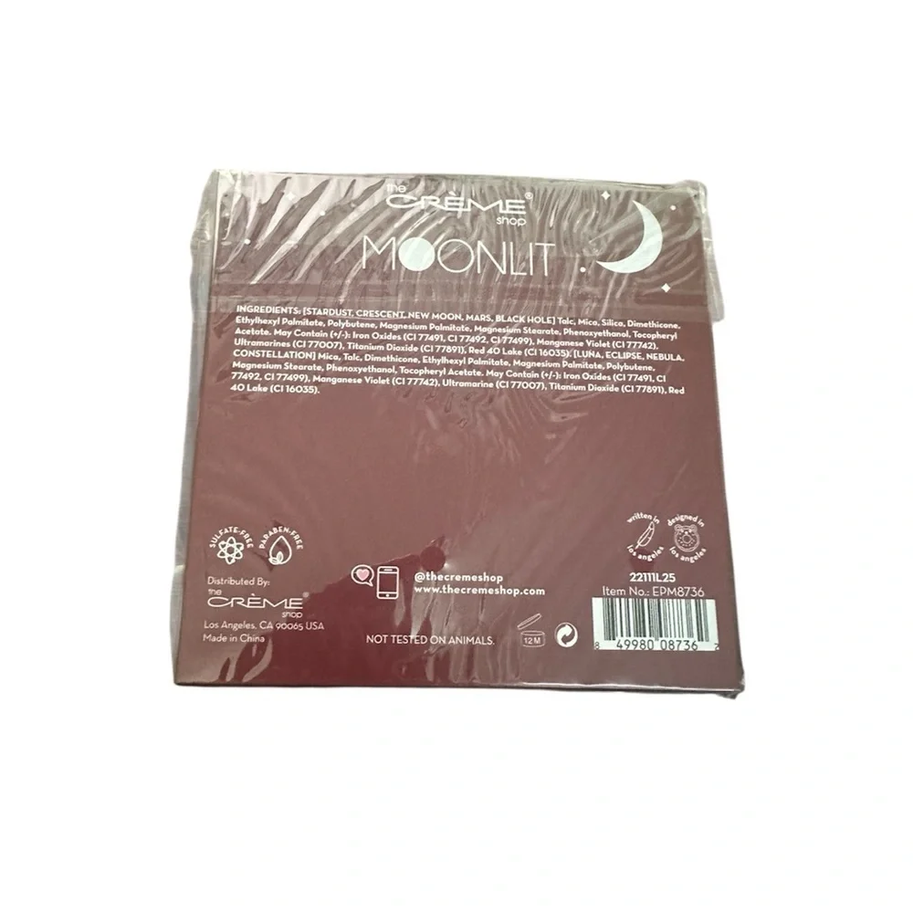 The Crème Shop Moonlit 9-Color Eyeshadow Palette NWOB
